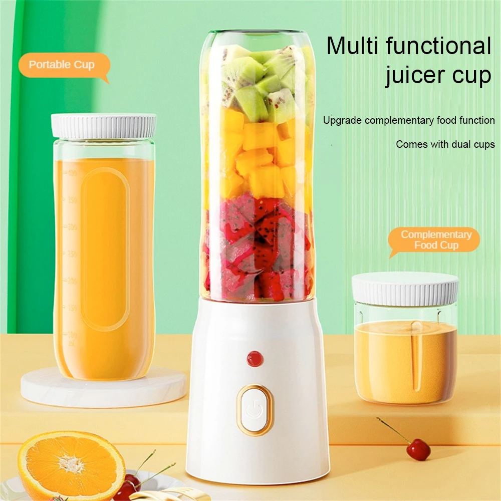 Новая портативная перезаряжаемая небольшая дополнительная соковыжималка для