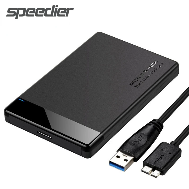 

Mobile Hard Disk Box USB 3.0 Laptop HDD SSD Hard Drive Enclosure Mechanical Case 2.5-Inch SATA Serial Port Supports Type-C 2TB