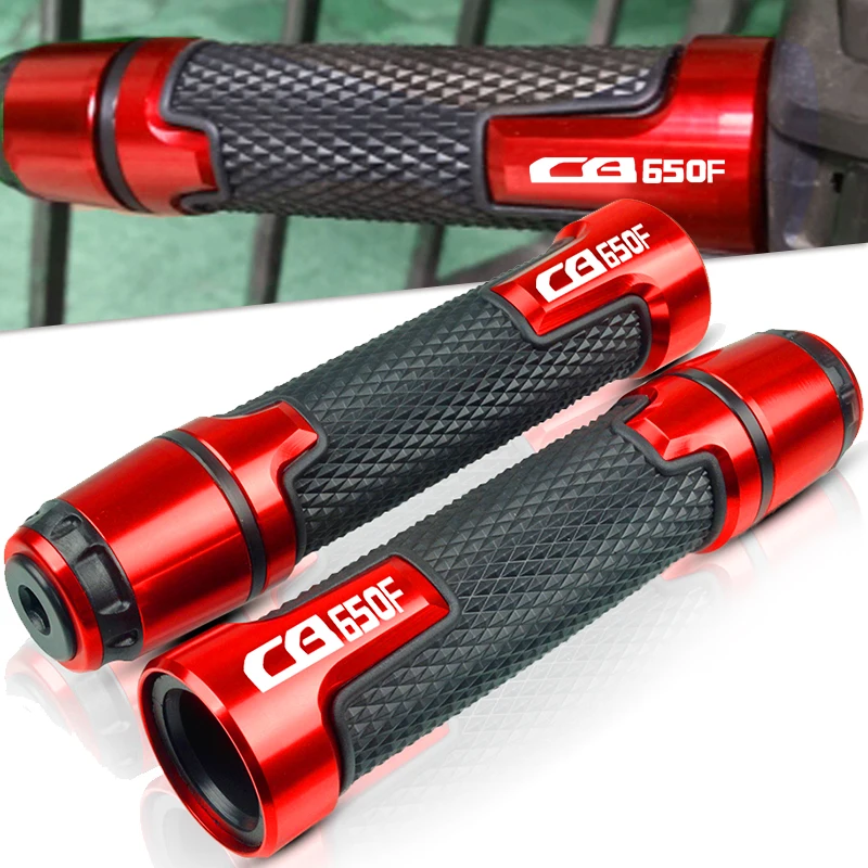 

FOR Honda CB650F 2014 2015 2016 2017 2018 2019 7/8" 22MM CNC Motorcycle handlebar grip ends handles Motorbike handlebar grips