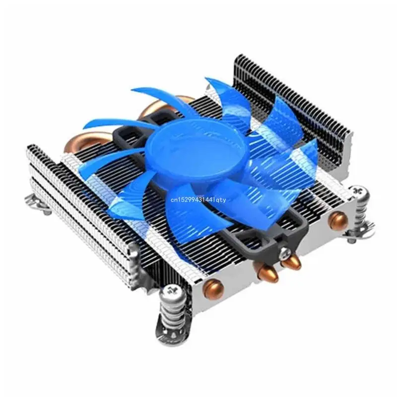 Кулер для процессора S85 тихий охлаждающий вентилятор с ШИМ 2 тепловые трубки