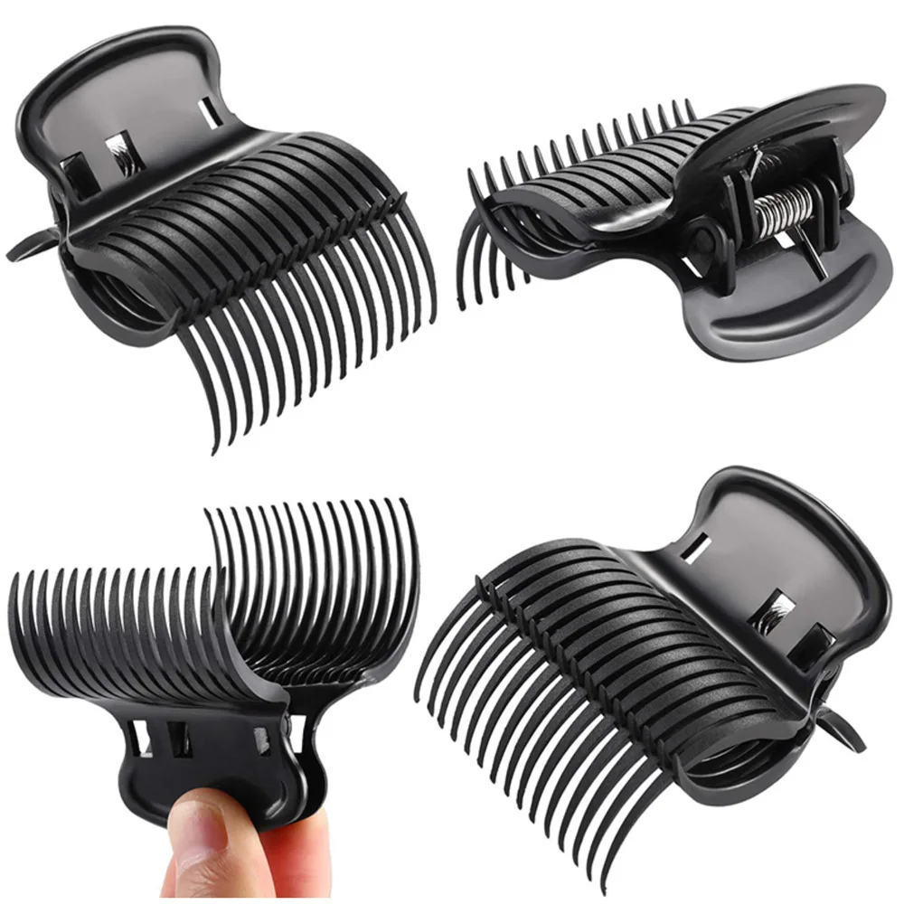 

12Pcs Salon Hot Roller Super Hair Dye Perm Insulation Clips Hair Curler Claw Clamps For Women Hairdressing Tools Curling Core