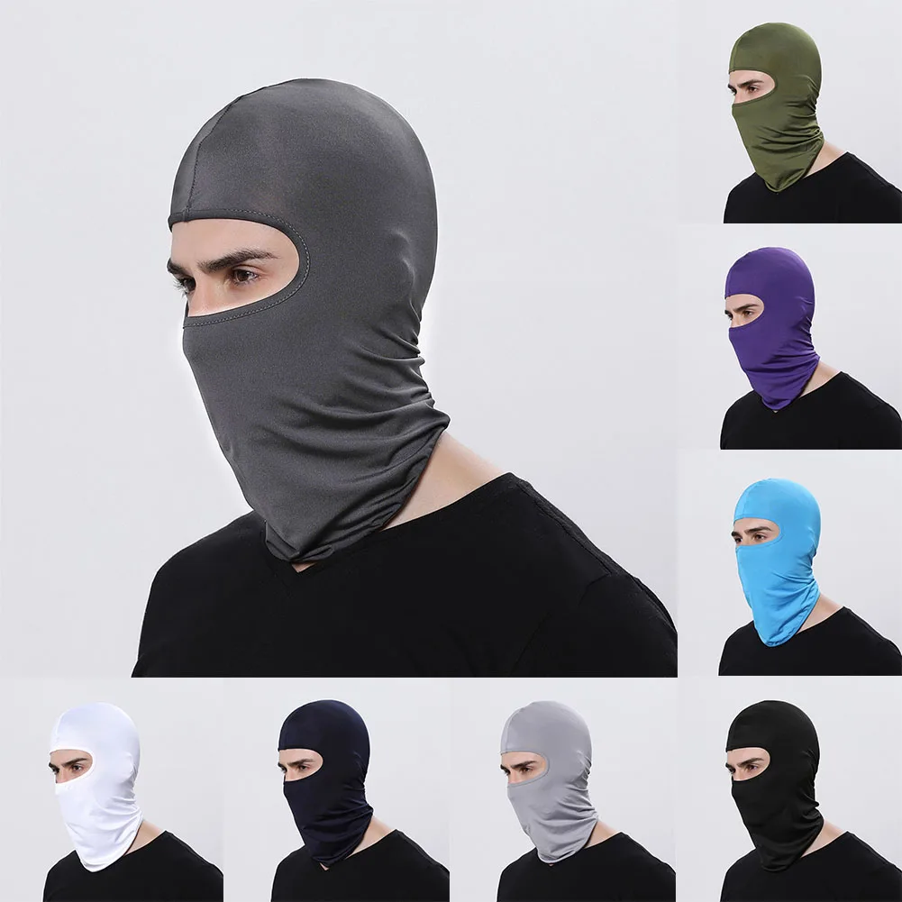 

Cycling Lycra- Bandana Motorcycle Windproof Balaclava Ski Face Hat Riding Hood Helmet Outdoor Sport Riding Mask Hoods Bandanas