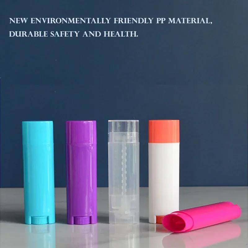 30 шт. 4 5 г пластиковые тюбики для губной помады плоской формы многоразовый