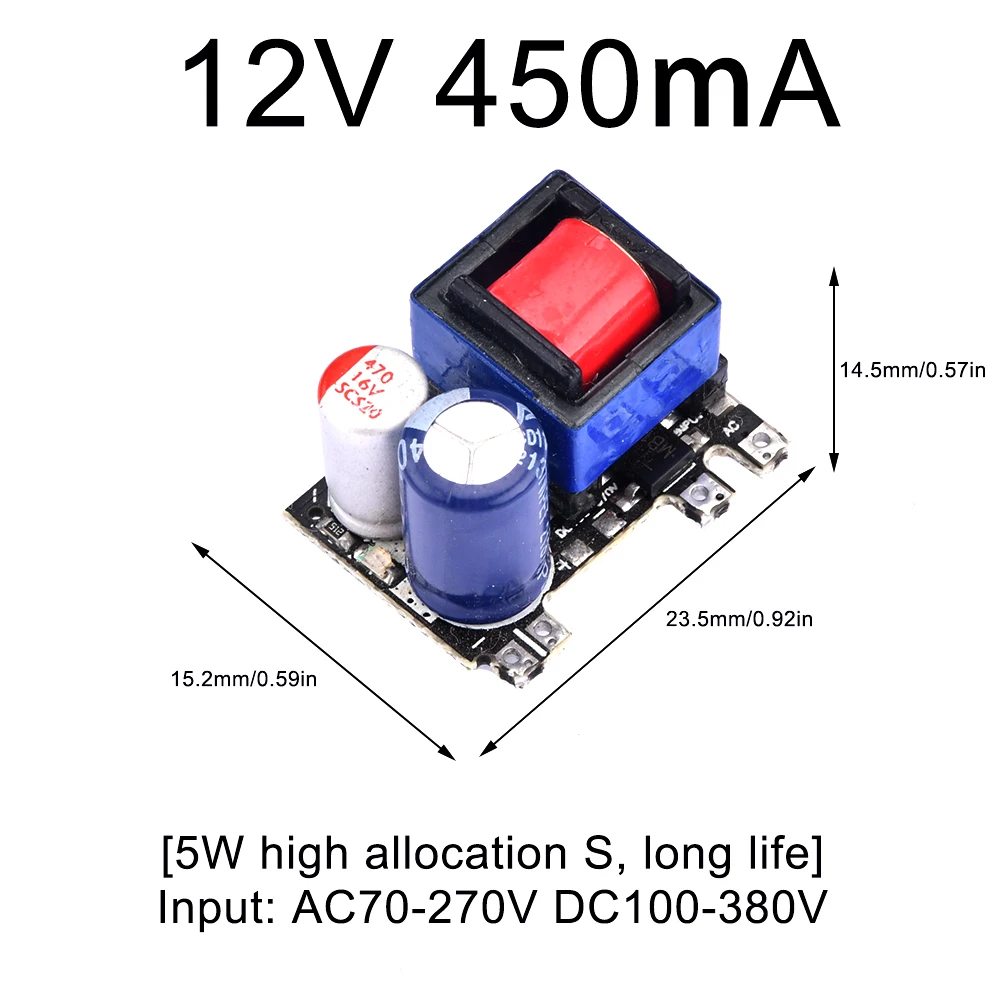 

Преобразователь Aideepen AC-DC 5В