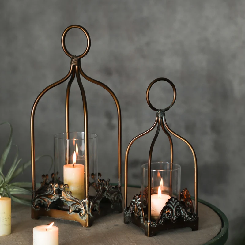 Vintage Brass Candles Table Nordic Hanging Luxury Table Room Decor Vintage Candl Candl Aesthetic Centro De Mesa Tealight Holder