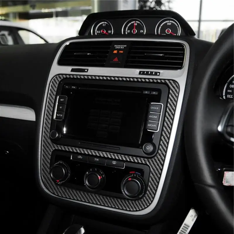 Стайлинг автомобиля для Volkswagen Scirocco модификация интерьера искусственное волокно