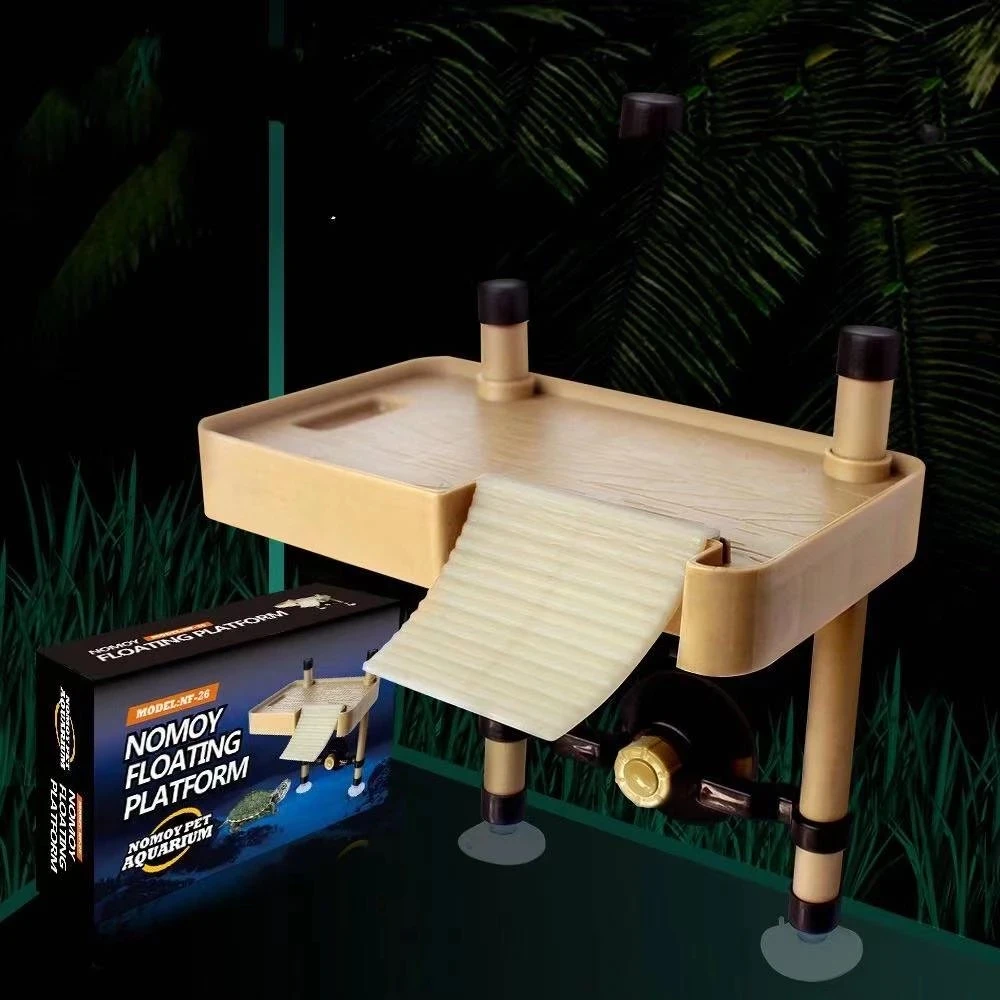 

Fish tank turtle climbing platform climbing feeding rest platform floating island lying platform turtle tank decorations