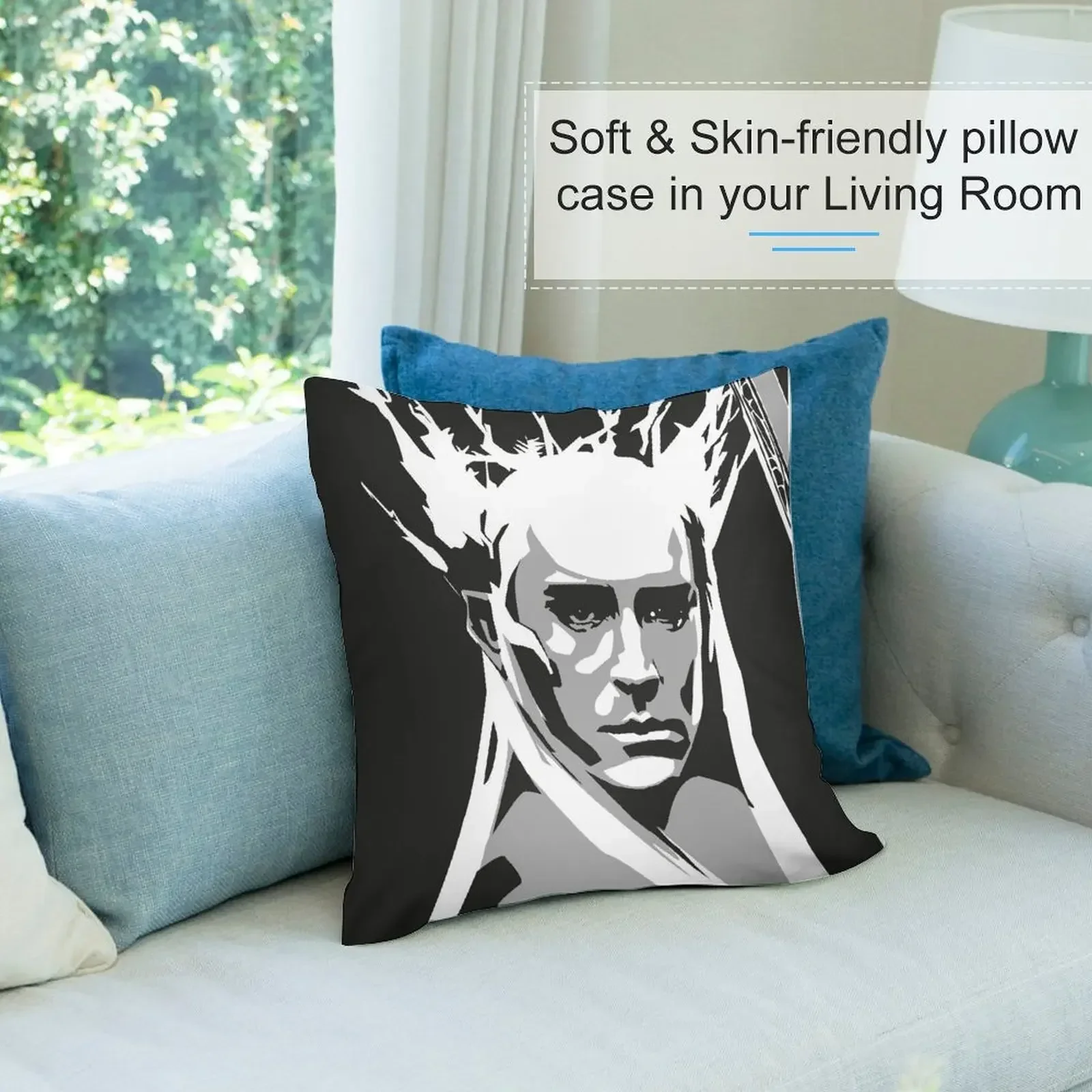 Векторная иллюстрация Thranduil декоративная подушка наволочки подушки для кровати