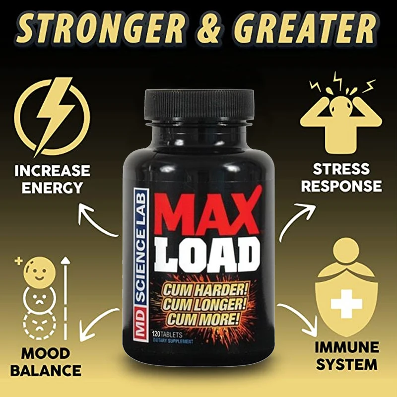 

Maximum Load - Support Enhanced Orgasmic Contractions, Extra Volume, Less "Downtime" Time, Be The Master of The Bedroom