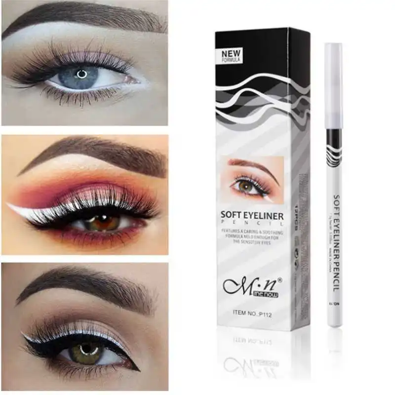 

1/3/5Pcs White Eyeliner Makeup Smooth Eyes Brightener Easy to Wear Waterproof New Fashion Eyes Liner Pencils Eye Makeup Tool