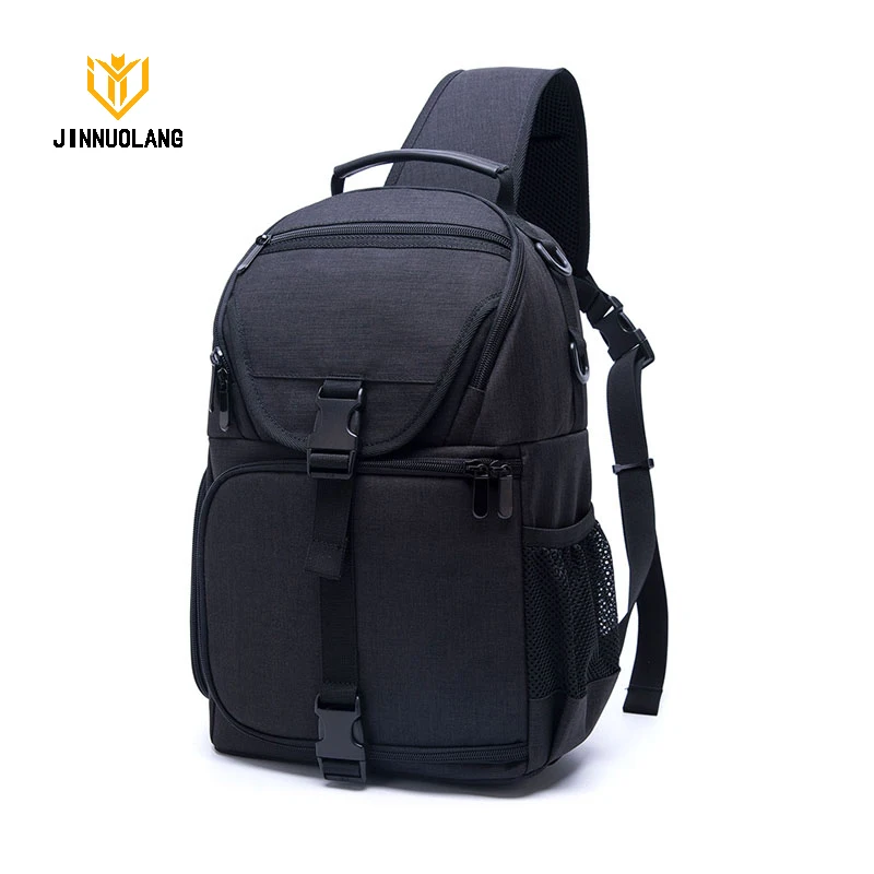 JINNUOLANG Fashion 15.6'' Laptop Single Shoulder Bags Men Women Short Trip Crossbody Backpack Large Capacity DSLR Chestbag Hot