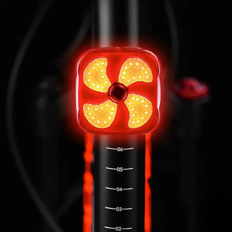 

Tail Light Usb Charging Warning Light 4.3cm Accessories Flash Long Battery Life Night Riding Lights Battery Reminder