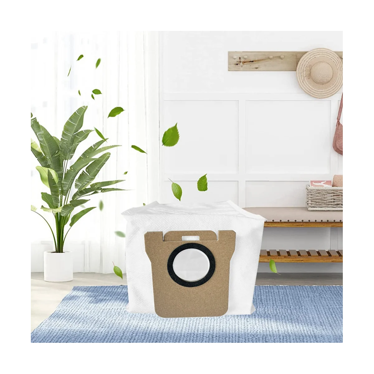 20 шт. запасные мешки для пыли робота-пылесоса Xiaomi Mijia Omni 1S X10