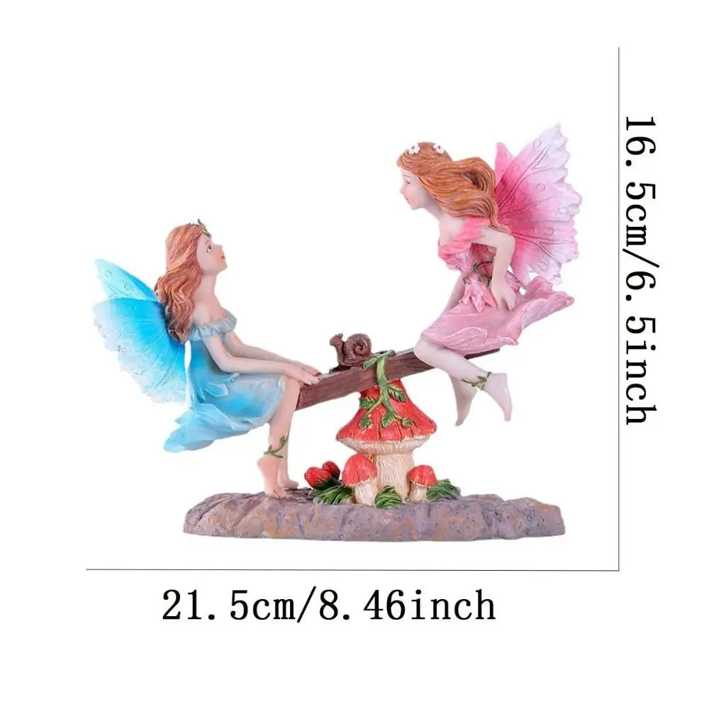 Миниатюрная Садовая Фэнтезийная Статуя-полимерная Смола Декоративная Ракушка