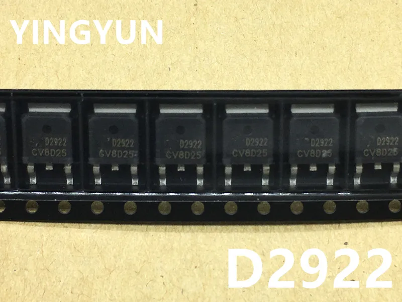 

10 шт./лот AOD2922 D2922 TO-252 N-channel 100V 7A