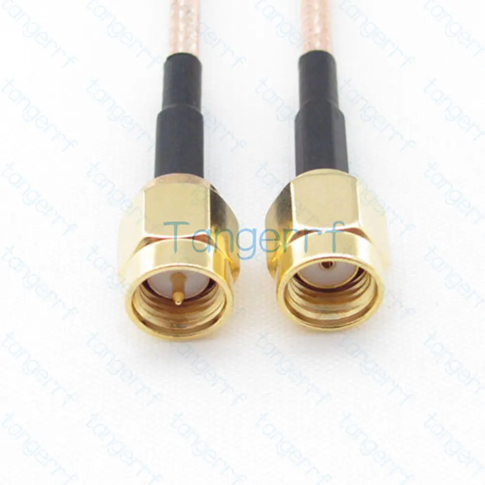 Купи RG316 SMA (male Pin) Male Plug to RP-SMA Male (Female Pin) Plug RF Pigtail Jumper Coaxial Cable Straight Connector за 179 рублей в магазине AliExpress