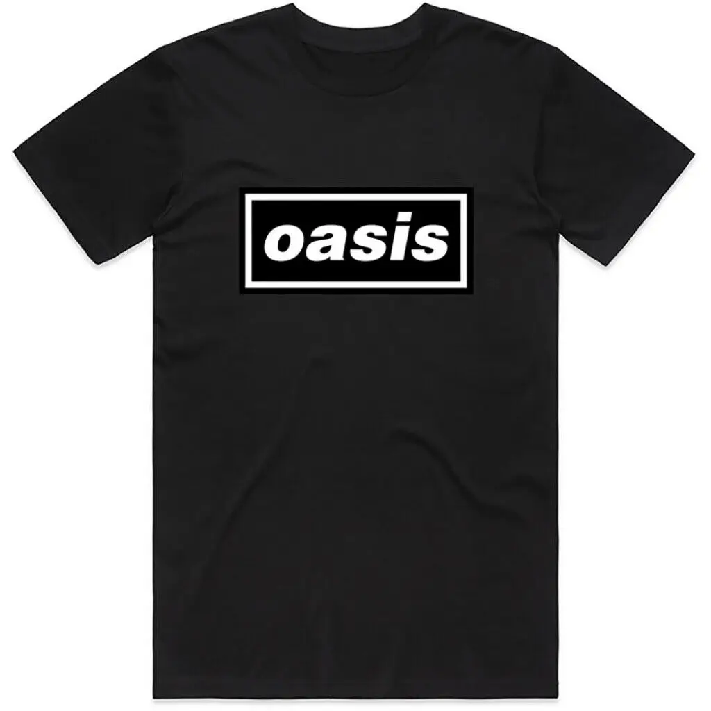 

Oasis Classic Logo Black T-Shirt