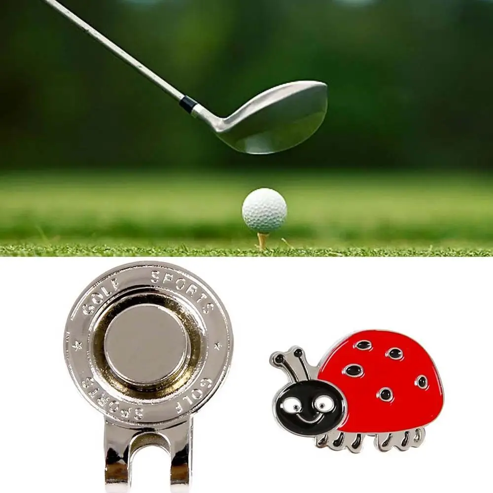 

Golf Training Aids Golf Putting Alignment Snails Golf Hat Clip Ball Position Mark Golf Hat Marker Magnetic Hat Clips
