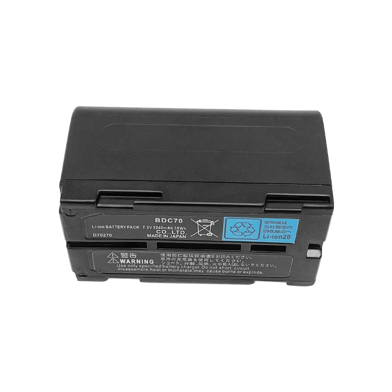 Аккумулятор BDC70 для CX/RX-350 OS/ES верхнего тахеометра 7 2 В 5240 мАч литий-ионная