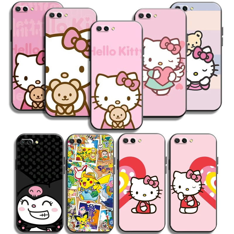 

Hello Kitty Cute Phone Cases For Huawei Honor P30 P40 Pro P30 Pro Honor 8X V9 10i 10X Lite 9A Cases Funda Coque Carcasa