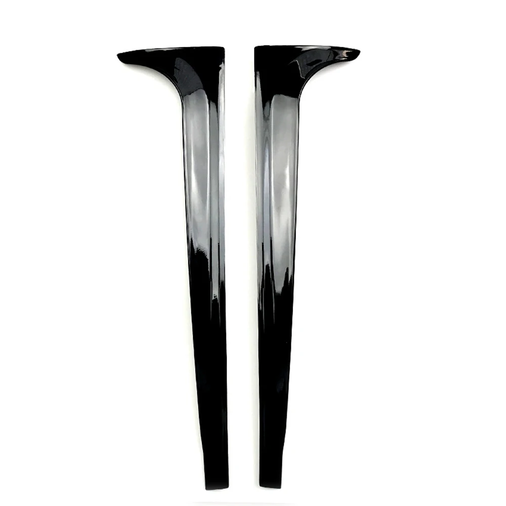 1 пара для VW Polo MK6 2019 2020 2021 2022 2023 автомобильный спойлер на заднее окно боковой