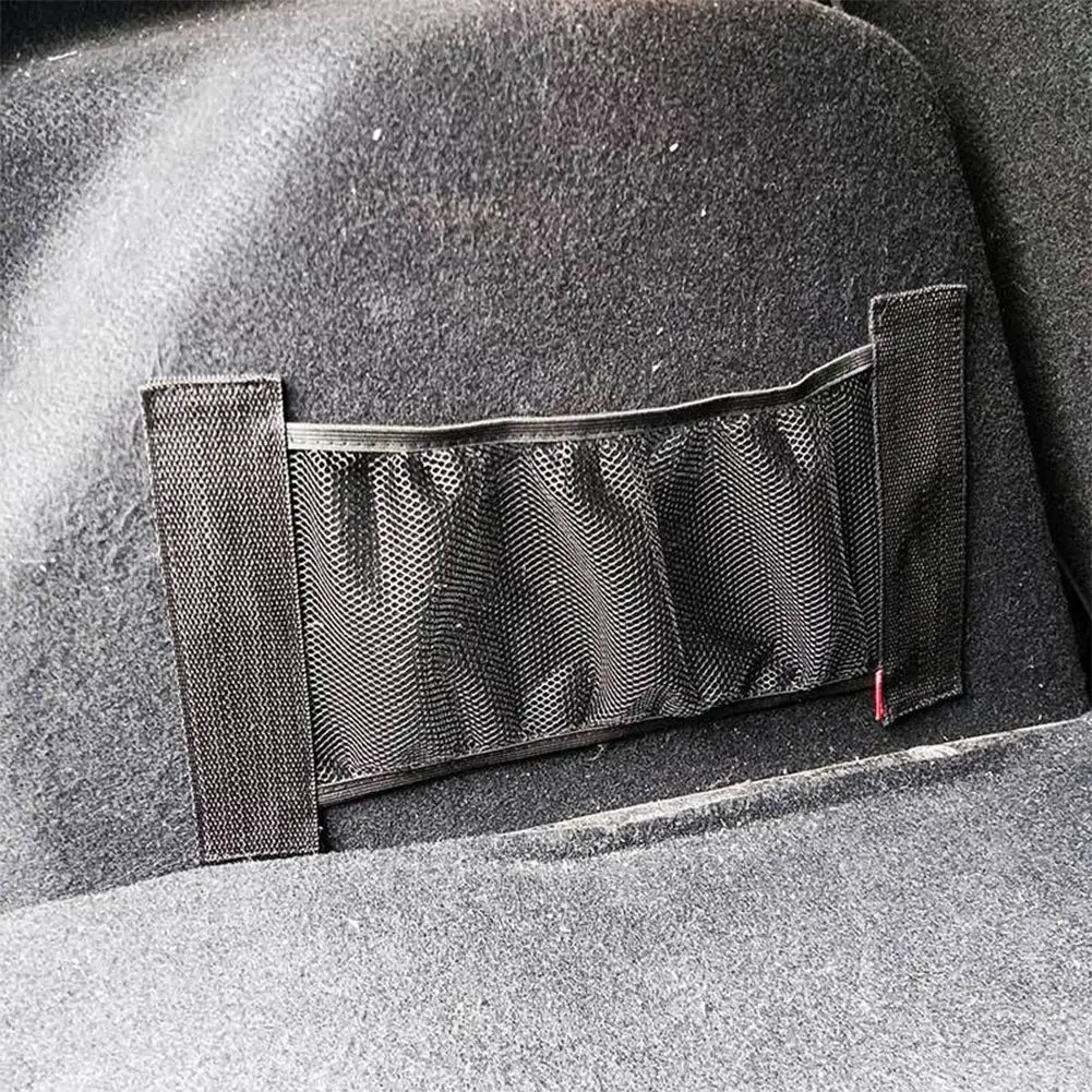 

Car Organizer Holder Cargo Elastic Storage Net Storage Bag High Tear Strength Polyester For Transport Movement