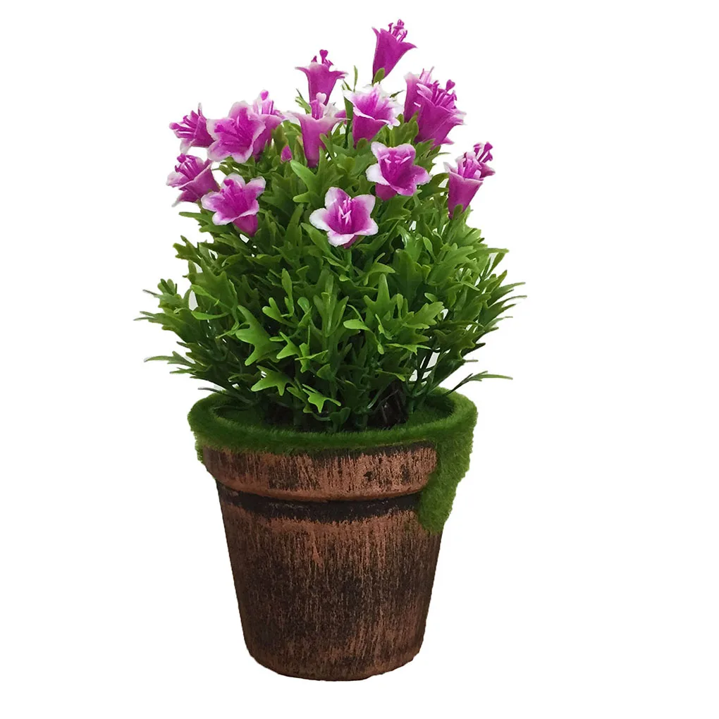 

Искусственный пластиковый цветочный горшок, искусственный Декор для дома