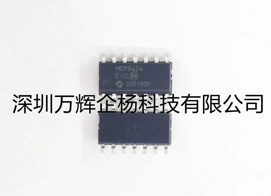 

free shipping MCP3424-E/SL 24.15 26 CC 10PCS