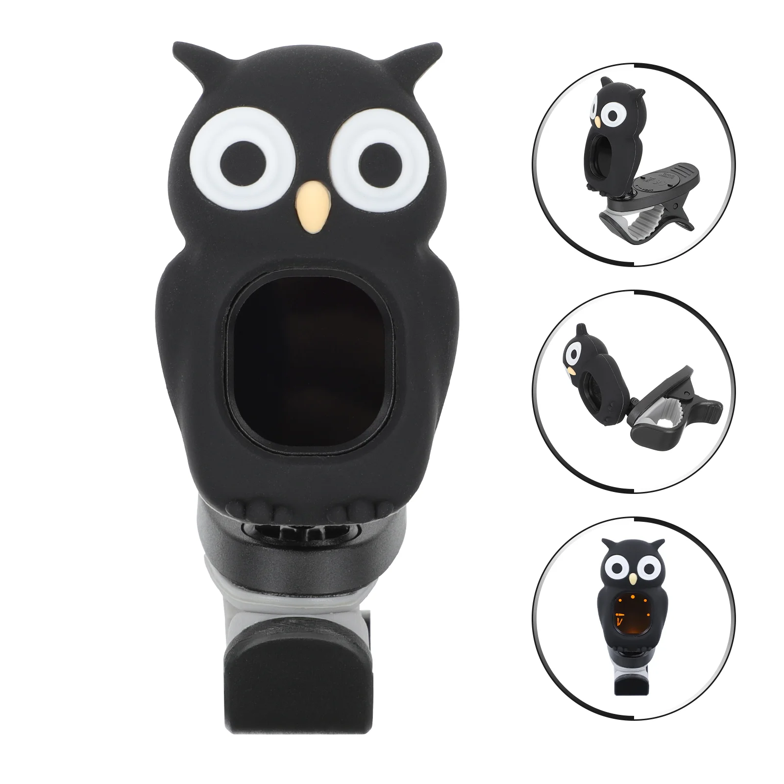 

Guitar Bass Violin Tuner Ukulele Tuning Device Cartoon Owl Instrument Tuner