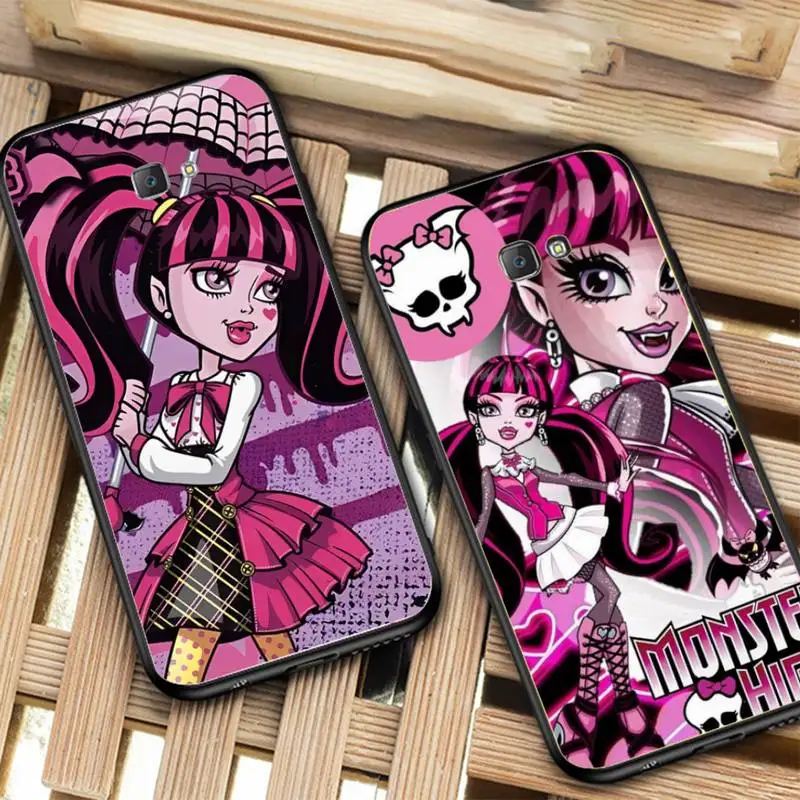 

Anime M-Monsters High Phone Case for Samsung J 2 3 4 5 6 7 8 prime plus 2018 2017 2016 core