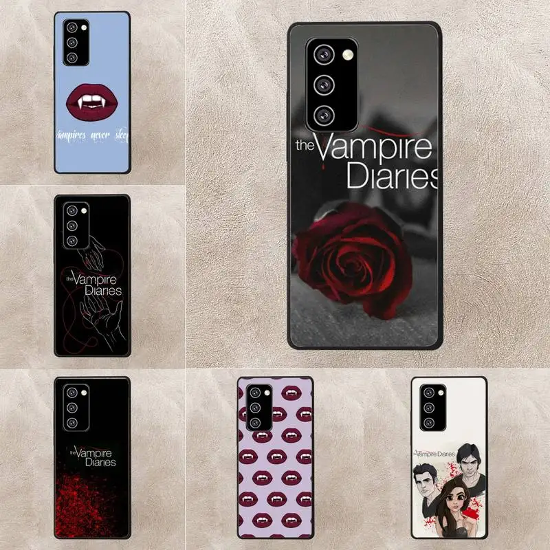 

The Vampire Diaries Stefan Damon Salvatore Phone Case For Oppo Reno Realme C3 6Pro Cover For Vivo Y91C Y17 Y19 Funda Capa