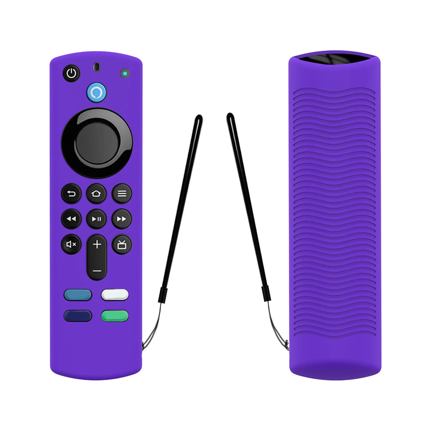 Чехол для Alexa Voice Remote 3rd Gen Противоскользящий Ударопрочный силиконовый чехол Fire TV