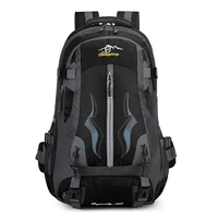 40l reflective mountaineering waterproof backpack men trekking sports bags climbing backpacks outdoor camping travel bag for men
