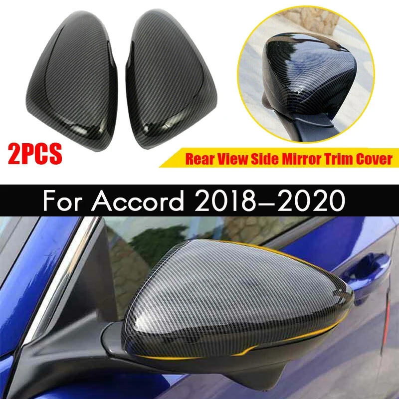 

Для Honda Accord 2018-2020, зеркальная крышка из углеродного волокна