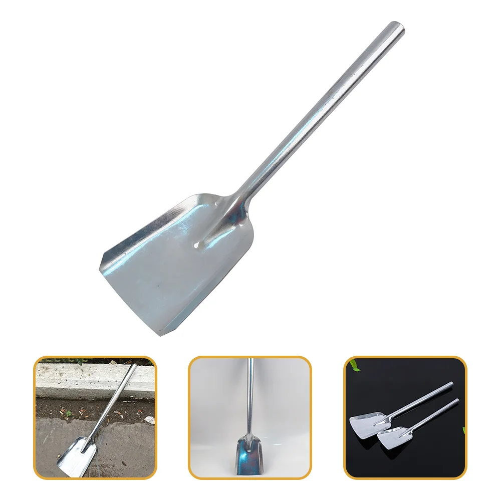 

Ash Scoop Coal Fireplace Stove Charcoal Fire Metal Tool Grill Garden Pit Tools Oven Scooper Pan Planting Litter Campfires Iron