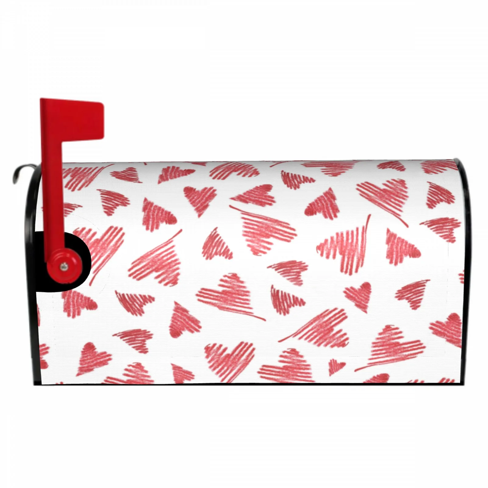 

Romantic Valentine's Day Post Box Cover Wrap Decoration Garden Outdoor