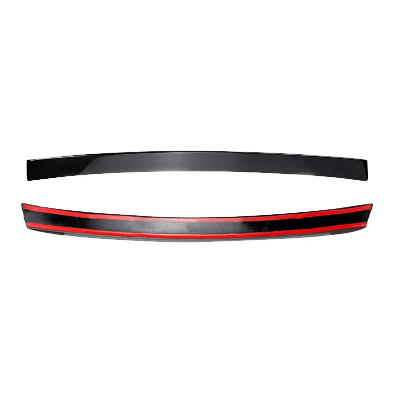 Автомобильный глянцевый черный окрашенный задний спойлер багажника задняя