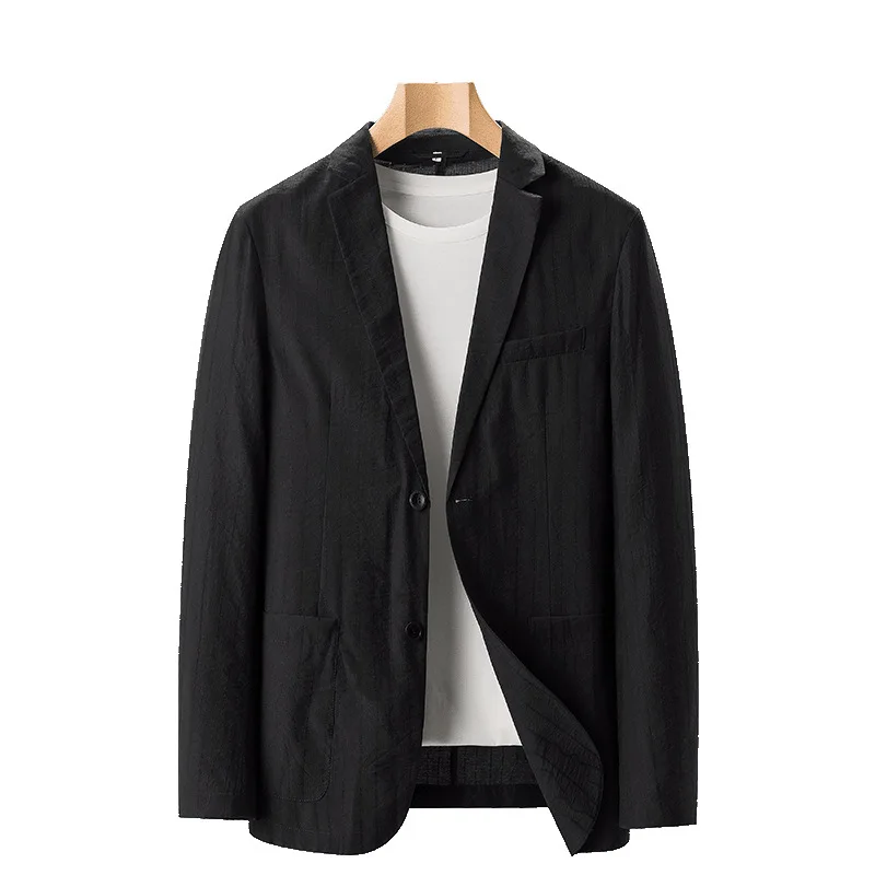 

Men Blazer Slim Fit 2022 New Spring Summer High-end Men's Light and Thin Suit Jacket Business Casual Men's Suit Jacket