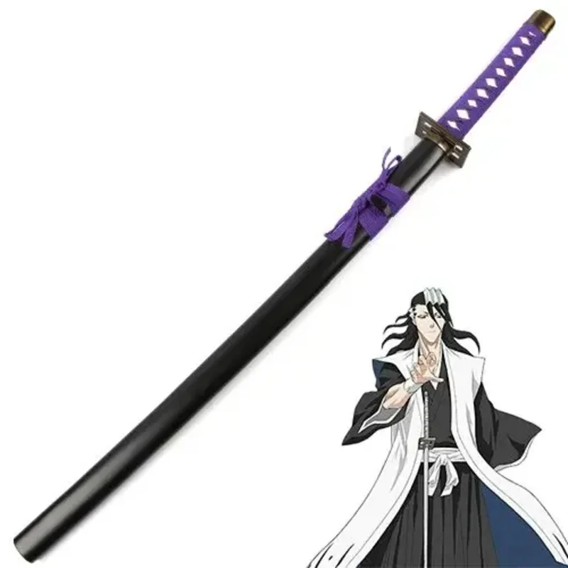 100 см Косплей Аниме шоу Отбеливающее оружие Byakuya Kuchiki Senbonzakura деревянный меч