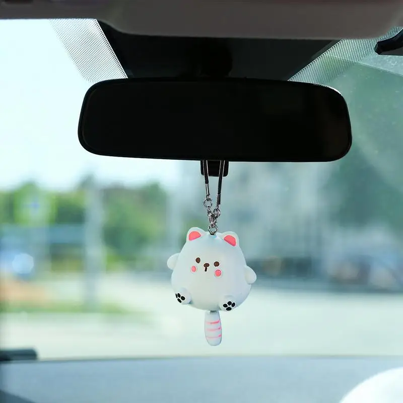 Подвеска в виде кошки для автомобиля милая котенка подвеска заднего вида
