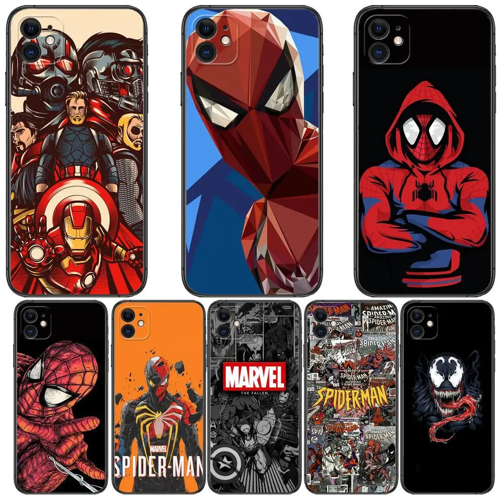 

MARVEL Super hero Phone Cases For iphone 13 Pro Max case 12 11 Pro Max 8 PLUS 7PLUS 6S XR X XS 6 mini se mobile cell