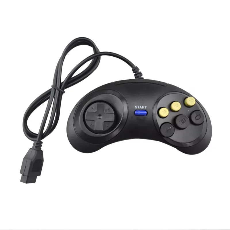 

NEW2023 Game Controller for SEGA Genesis 6 Button Gamepad for SEGA Mega Drive