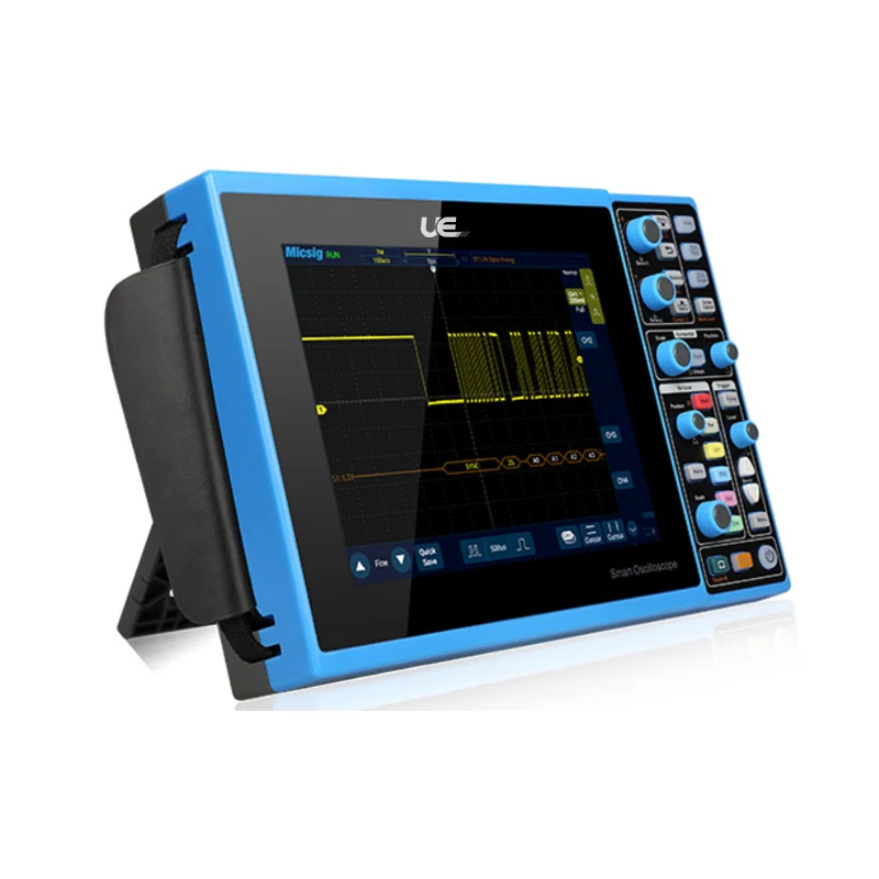 

UE-STO1000E Car smart oscilloscopes adopt the innovative operation way, mixing full touch operation