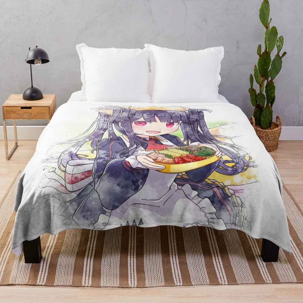 Aikiyo Fuuka Акварельное одеяло Мягкие большие одеяла и
