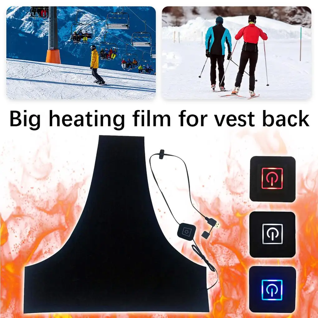 

Heating Vest Thermal Jacket Warm Gear Fine Workmanship Washable Heated