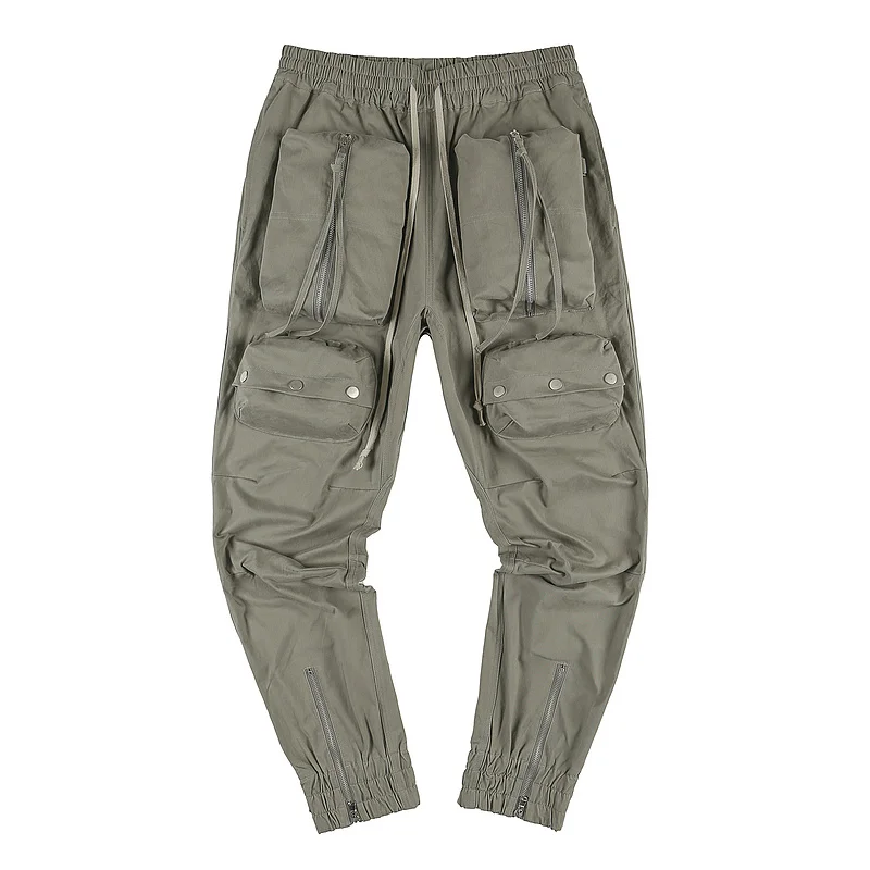 

ASTROWORLD Travis Scott Autumn Pants High Street Elastic band Trousers Pocket British Joggers Cotton Comfort Khaki Pants