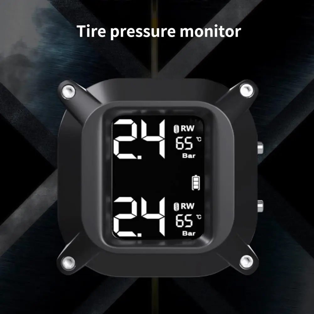 

Удобные TPMS для мотоцикла TMPS, безопасный мониторинг в режиме реального времени, прочные беспроводные датчики, TPMS для мотоцикла