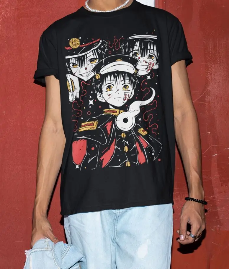 Унисекс Ханако Кун Юги Амане унитаз аниме ханко табк рубашка-джебаку-шоунен