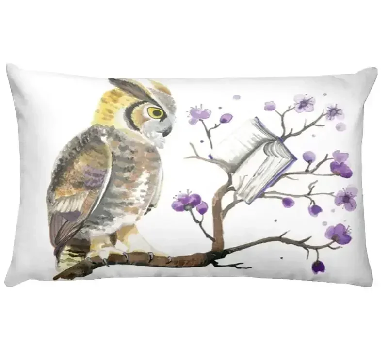 

Полиэстерная наволочка с мультяшным принтом 30x50 см