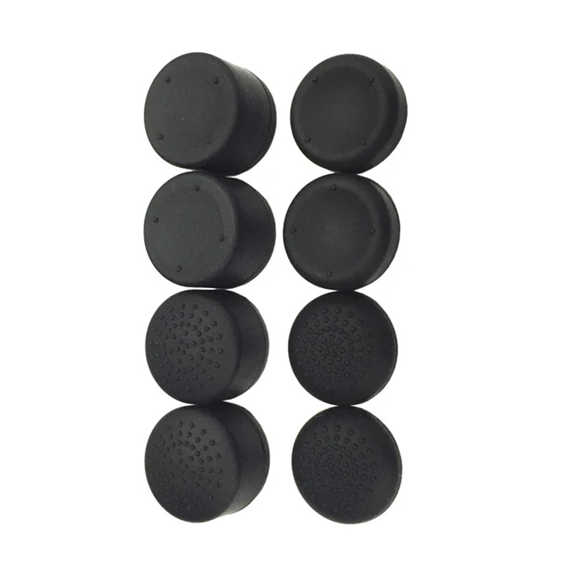 

New 8pcs Enhanced Silicone Analog Controller Thumb Stick Grip Cap Skin Cover for PlayStation 4 PS4 Controller PS4 Slim PRO